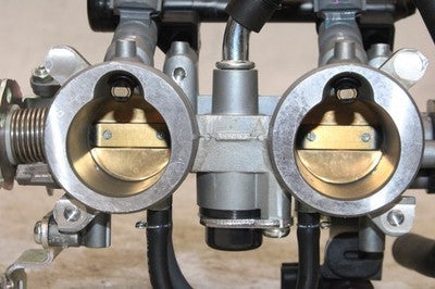 22-23 KAWASAKI NINJA 400 OEM MAIN FUEL INJECTORS / THROTTLE BODIES