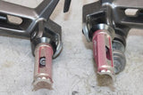 2015 KAWASAKI NINJA 300 EX300B ABS REAR BACK PASSENGER PEG SET PAIR OEM