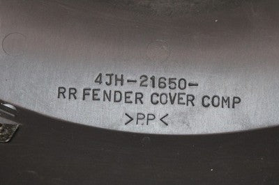 95-07 YAMAHA YZF600R OEM REAR BACK FENDER MUD GUARD