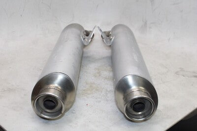 2005 DUCATI MONSTER 620 OEM EXHAUST PIPE MUFFLER SLIP ON CAN SILENCER PAIR