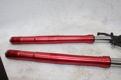 07-08 KAWASAKI NINJA ZX6R OEM FRONT FORKS SHOCK SUSPENSION SET PAIR