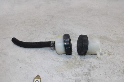 2004 TRIUMPH DAYTONA 600 OEM FRONT REAR BRAKE MASTER RESERVOIR TANK BOTTLE PAIR