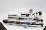 98-05 YAMAHA V STAR 650 XVS650A CLASSIC OEM FULL EXHAUST SYSTEM MUFFLERS
