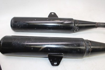 92-05 KAWASAKI NINJA 250R EX250F OEM EXHAUST PIPE MUFFLER SLIP ON CAN PAIR
