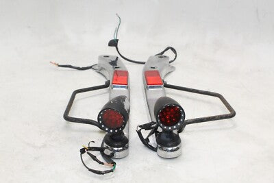 2004 HONDA SHADOW VLX 600 OEM REAR PASSENGER FENDER GRAB RAIL SET PAIR