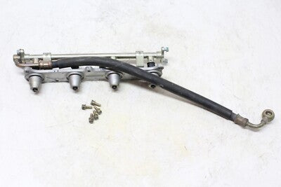 2003 HONDA CBR600RR OEM SECONDARY FUEL INJECTORS TOP AIRBOX GAS RAIL