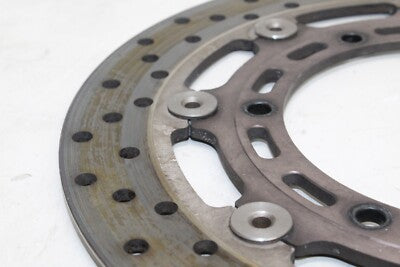 01-02 YAMAHA FZ1 OEM FRONT LEFT RIGHT BRAKE ROTORS DISCS