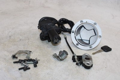2014 KAWASAKI NINJA 300 EX300A OEM IGNITION LOCK SET W/ GAS CAP SEAT LOCK W KEY