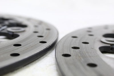 08-09 SUZUKI GSXR 600 OEM FRONT LEFT RIGHT BRAKE ROTORS DISCS