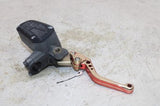 09-16 APRILIA DORSODURO 750 OEM FRONT BRAKE MASTER CYLINDER W/ LEVER