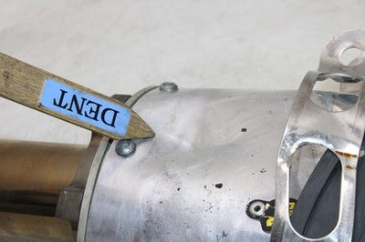 06-07 SUZUKI GSXR 750 EXHAUST PIPE MUFFLER SLIP ON CAN SILENCER TWO BROTHERS