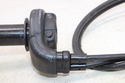 08-10 BMW G450X OEM RIGHT THROTTLE GRIP W CABLE