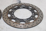 1997 YAMAHA YZF1000R OEM FRONT LEFT RIGHT BRAKE ROTORS DISCS