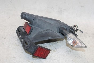 2018 KAWASAKI NINJA 400 OEM REAR TAIL TURN SIGNALS PLATE HOLDER BRACKET FENDER