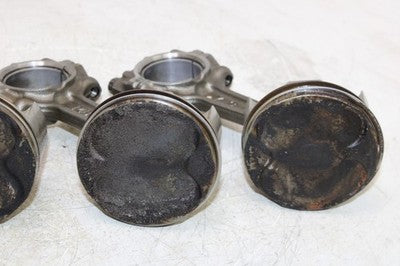 2012 Yamaha FZ8 FZ8-NC OEM ENGINE MOTOR BLOCK PISTONS