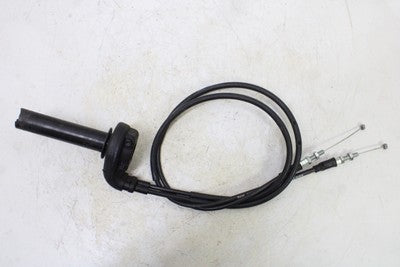 08-10 BMW G450X OEM RIGHT THROTTLE GRIP W CABLE