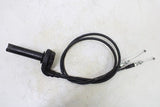 08-10 BMW G450X OEM RIGHT THROTTLE GRIP W CABLE
