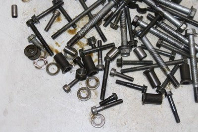 95-07 YAMAHA YZF600R OEM ENGINE MOUNTING BOLTS HARDWARE MOTOR SCREWS