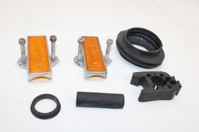 1974 BMW R90 6 OEM MISC REFLECTORS GUARDS BOOTS