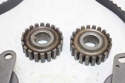 1982 HONDA GOLDWING 1100 GL1100 OEM TIMING BELT PAIR W PULLEYS