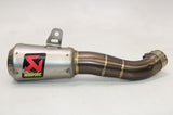 15-25 YAMAHA YZF R3 EXHAUST PIPE MUFFLER SLIP ON CAN SILENCER AKRAPOVIC