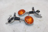 15-18 YAMAHA SR400 OEM FRONT LEFT RIGHT TURN SIGNALS LIGHT INDICATORS