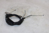 06-07 SUZUKI GSXR 750 OEM EXHAUST VALVE SERVO MOTOR CABLE PAIR