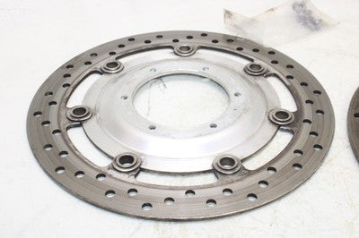 02-04 HONDA VTX1800C OEM FRONT LEFT RIGHT BRAKE ROTORS DISCS