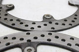2008 BMW K1200S OEM FRONT LEFT RIGHT BRAKE ROTORS DISCS