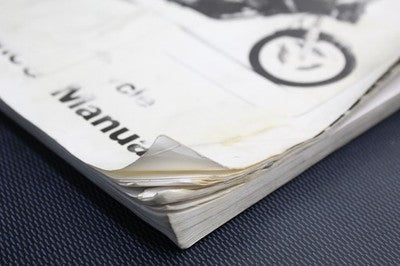 1986-1987 KAWASAKI NINJA 250 EX250E OEM SERVICE MANUAL BOOK