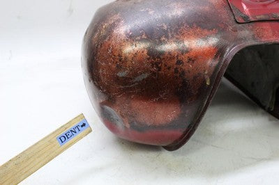 2007 YAMAHA XVS650 V STAR 650 OEM GAS FUEL TANK RED CLASSIC