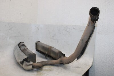 2002 HONDA INTERCEPTOR 800 VFR800A ABS OEM EXHAUST PIPE MUFFLER PAIR