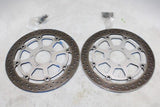 97-98 SUZUKI GSXR600 OEM FRONT LEFT RIGHT BRAKE ROTORS DISCS