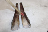 2007 KAWASAKI VULCAN 500 EN500C LTD OEM REAR PASSENGER FENDER GRAB RAIL SET