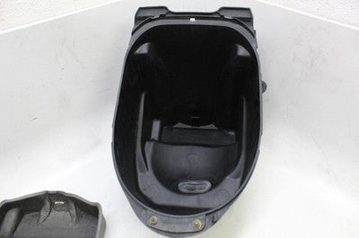 2003 YAMAHA ZUMA 50 YW50 OEM UNDER SEAT STORAGE BOX LUGGAGE TRUNK COMPARTMENT