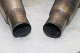 2005 DUCATI MONSTER 620 OEM EXHAUST PIPE MUFFLER SLIP ON CAN SILENCER PAIR