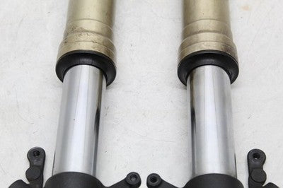 06-07 SUZUKI GSXR 600 OEM FRONT FORKS SHOCK SUSPENSION SET PAIR