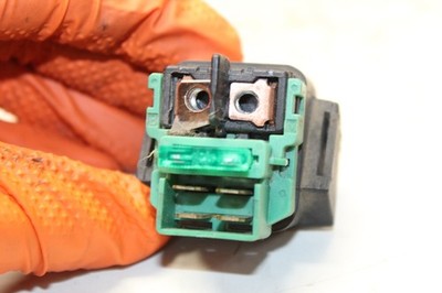 05-08 KAWASAKI ZZR600 ZX600J OEM ENGINE STARTER RELAY STARTING MOTOR SWITCH