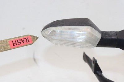2011 KAWASAKI VERSYS 650 KLE650CF OEM UPPER FAIRING STAY BRACKET W TURN SIGNALS