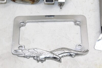 2004 HONDA SHADOW VLX 600 OEM FRONT UPPER FAIRING MISC COVERS BRACKETS