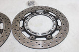 00-03 YAMAHA YZF R1 OEM FRONT LEFT RIGHT BRAKE ROTORS DISCS