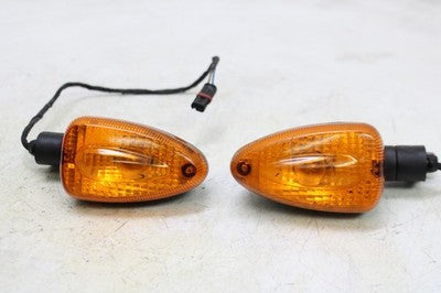 2008 BMW K1200S OEM FRONT LEFT RIGHT TURN SIGNALS LIGHT INDICATORS