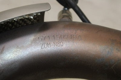 2021 DUCATI SCRAMBLER 1100 SPORT OEM EXHAUST TOP ENGINE PIPE W OXYGEN SENSOR