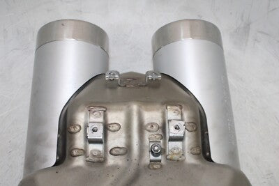 2005 DUCATI MULTISTRADA 1000 DS OEM EXHAUST PIPE MUFFLER SLIP ON CAN SILENCER