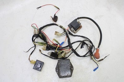 1980 YAMAHA XT250 OEM MAIN ENGINE WIRING HARNESS MOTOR WIRE LOOM