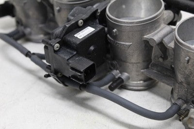 07-08 KAWASAKI NINJA ZX6R OEM MAIN FUEL INJECTORS / THROTTLE BODIES