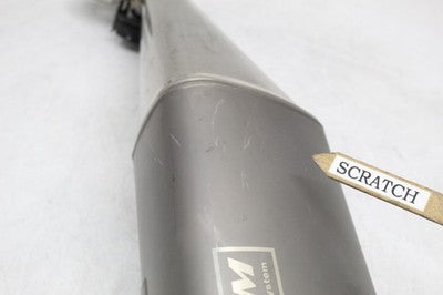 05-06 SUZUKI GSXR 1000 OEM EXHAUST PIPE MUFFLER SLIP ON CAN SILENCER