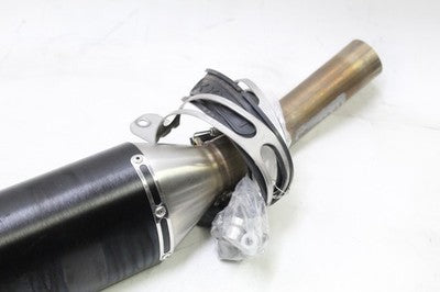 2011 KAWASAKI KLR650 EXHAUST PIPE MUFFLER SLIP ON CAN SILENCER LEXX