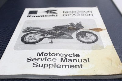 1988-1997 KAWASAKI NINJA 250R EX250F OEM SERVICE MANUAL BOOK