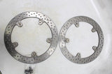 2008 BMW K1200S OEM FRONT LEFT RIGHT BRAKE ROTORS DISCS
